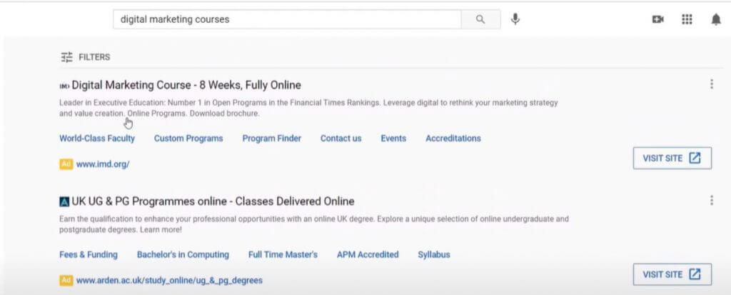 youtube axtaris reklami google ads, google reklami youtube axtaris